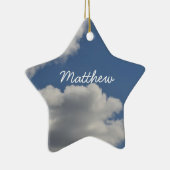 雲 セラミックオーナメント (右)