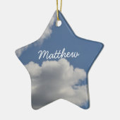 雲 セラミックオーナメント (左)