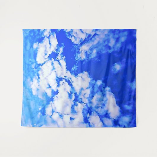雲 タペストリー (正面(横))
