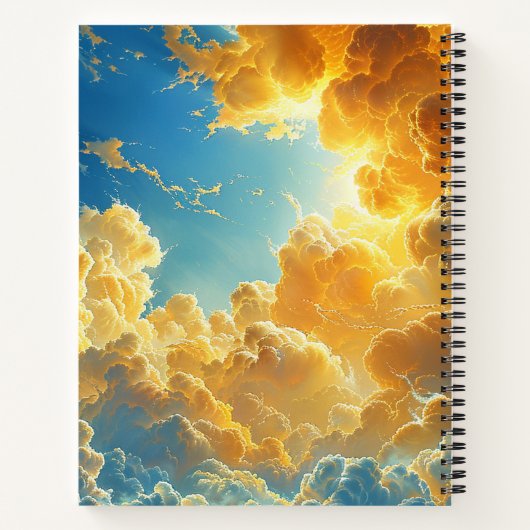 雲 ノートブック (裏面)