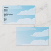 雲-ビジネス 名刺 (正面/裏面)