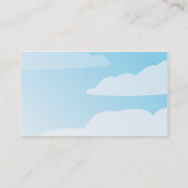 雲-ビジネス 名刺 (裏面)
