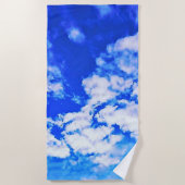 雲 ビーチタオル (正面)