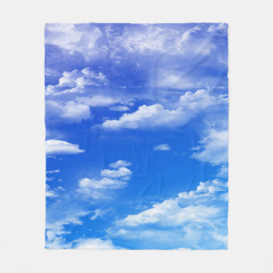 雲 フリースブランケット