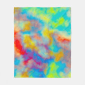 雲 フリースブランケット (正面)