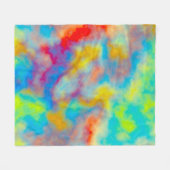 雲 フリースブランケット (正面(横))