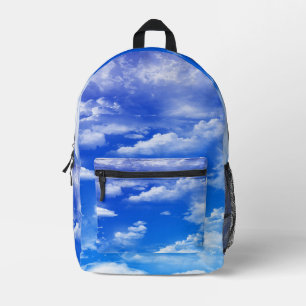 雲 プリントバックパック
