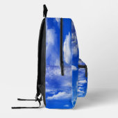 雲 プリントバックパック (左)