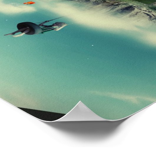 雲 ポスター (角)