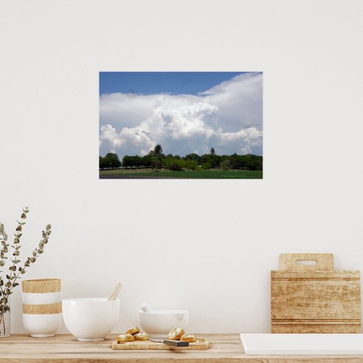 雲 ポスター (キッチン)