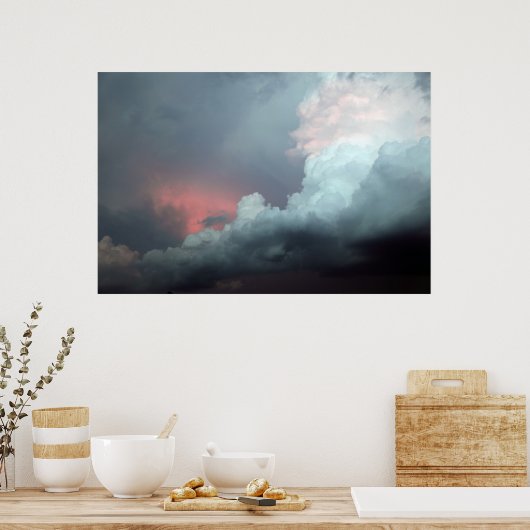 雲 ポスター (キッチン)