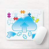 雲 マウスパッド (マウス)