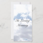 「雲」メモリアルカード (正面)
