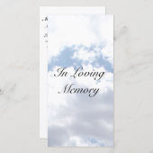 「雲」メモリアルカード (正面/裏面)