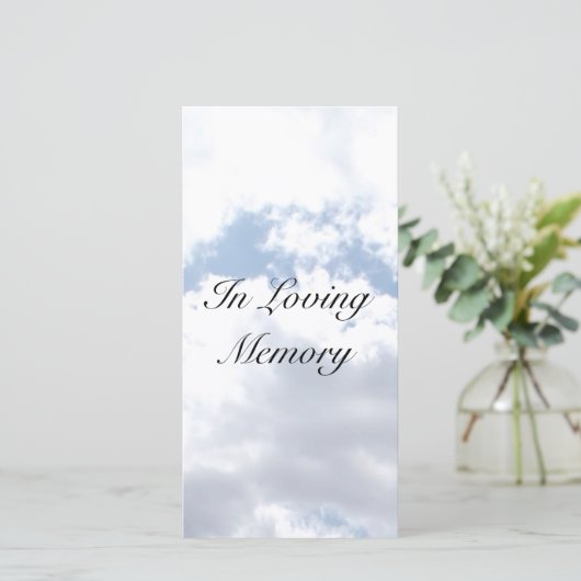 「雲」メモリアルカード (スタンド正面)