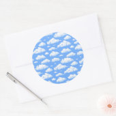雲 ラウンドシール (封筒)