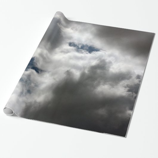 雲 ラッピングペーパー (アンロールド)