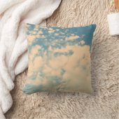雲 – ヴィンテージ効果スタイルpictureshome decor, クッション (ブランケット)