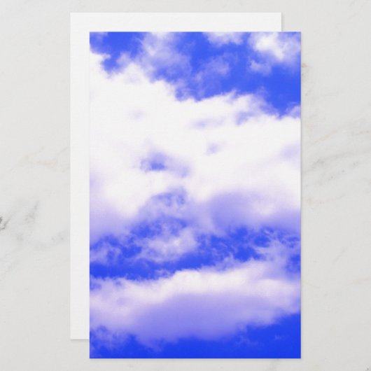 雲 便箋 (正面/裏面)