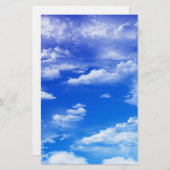 雲 便箋 (正面/裏面)