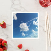 雲、光の中 スタンダードカクテルナプキン (インサイチュ)