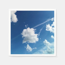 雲、光の中 スタンダードカクテルナプキン