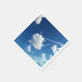 雲、光の中 スタンダードカクテルナプキン (角)