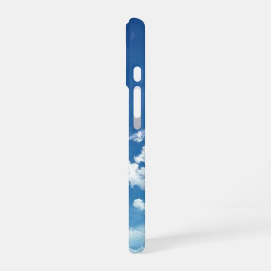 雲、光の中 iPhone 16ケース (左側面)