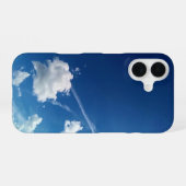 雲、光の中 iPhone 16ケース (裏面横)