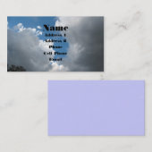 雲 名刺 (正面/裏面)