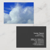 雲 名刺 (正面/裏面)