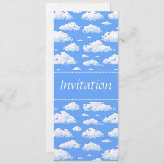 雲 招待状 (正面/裏面)