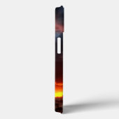 雲、日没および赤 Case-Mate iPhoneケース (裏面 / 右)