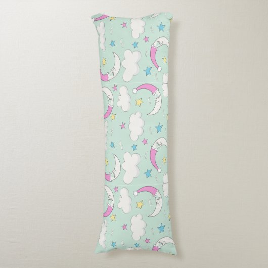 雲、月、星 ボディピロー (正面縦)