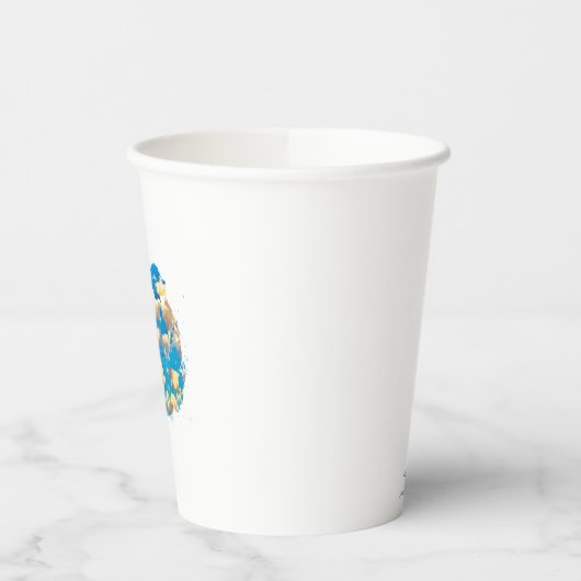 雲 紙コップ (左)