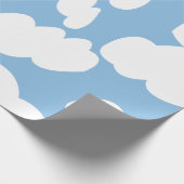 雲 青空 雲 ラッピングペーパー (角)