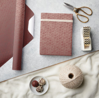 雲 | Cranberry グラデーション ラッピングペーパー