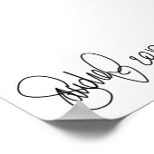 雲(My Coffee) ポスター (角)