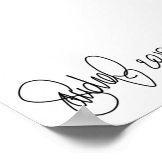 雲(My Coffee) ポスター (角)