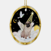 雲(N) – プグ・エンジェル(子鹿) セラミックオーナメント (右)