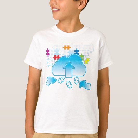 雲 Tシャツ (正面)