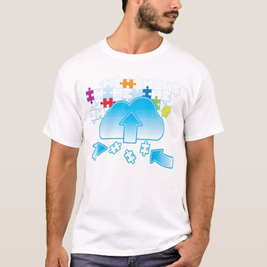 雲 Tシャツ (正面)