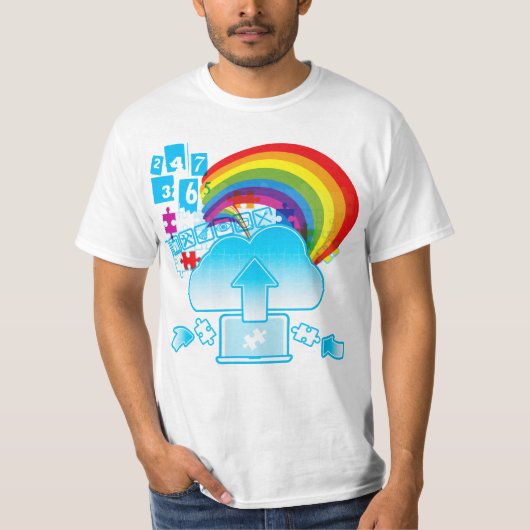 雲 Tシャツ (正面)