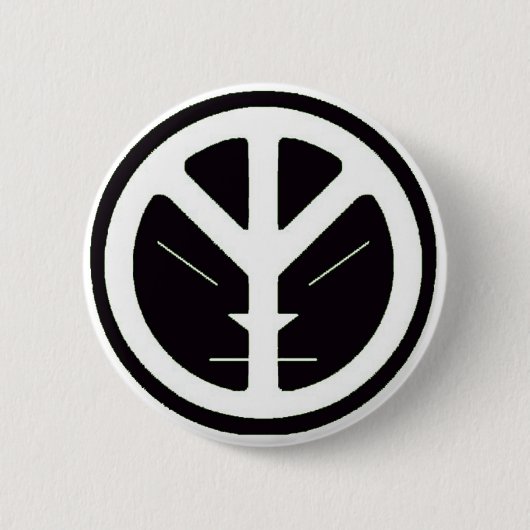 雲XIの平和ボタン 缶バッジ (正面)