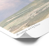 零戦闘機 ポスター (角)