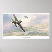 零戦闘機 ポスター (正面)