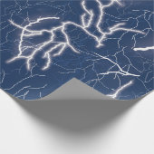 雷が雷雨に襲われる ラッピングペーパー (角)