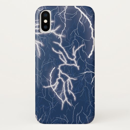 雷が鳴って雷が鳴り響く Case-Mate iPhoneケース (裏面)