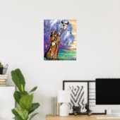 雷の叫び ポスター (ホームオフィス)