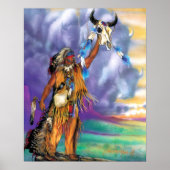 雷の叫び ポスター (正面)